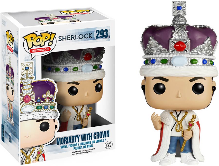 POP Television 293 Sherlock Crown Jewel Moriarty Vinyl Figure