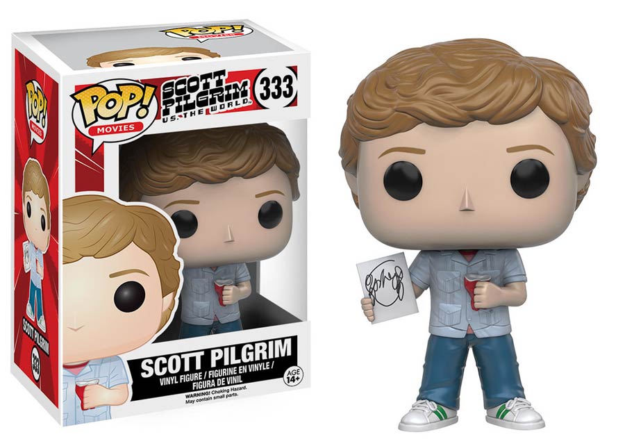 POP Movies 333 Scott Pilgrim vs The World Scott Pilgim Vinyl Figure
