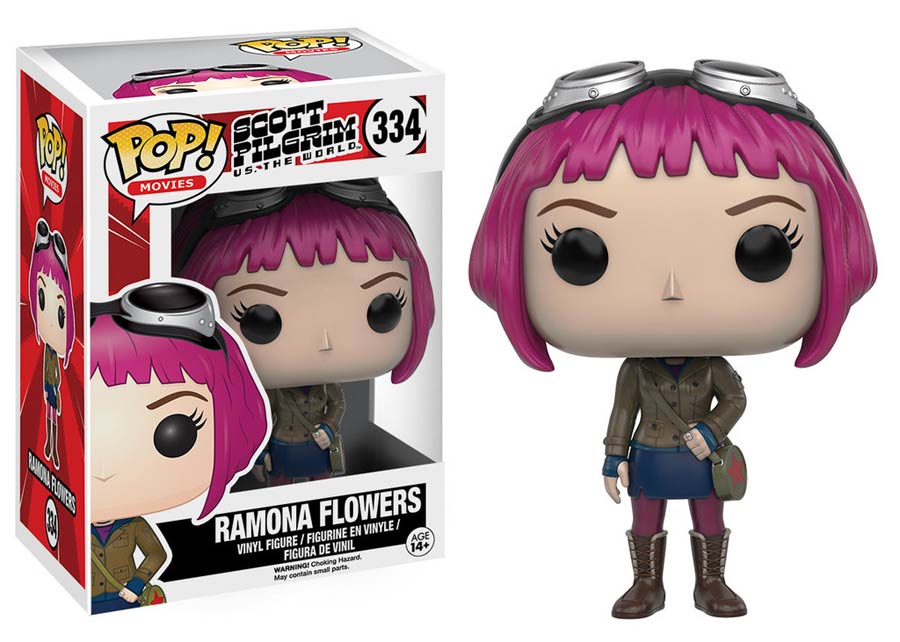 POP Movies 334 Scott Pilgrim vs The World Ramona Flowers Vinyl Figure