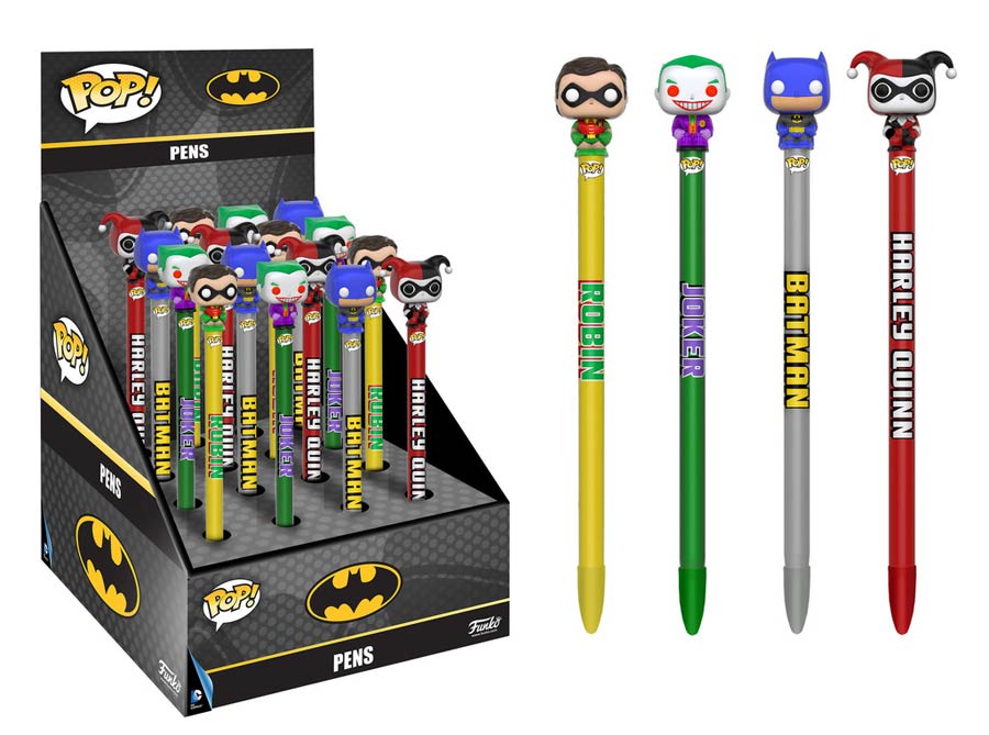 POP DC Heroes Pen Topper Display