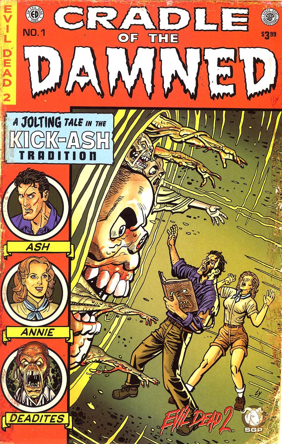 Evil Dead 2 Cradle Of The Damned #1 Cover C Alternate Retro Cover