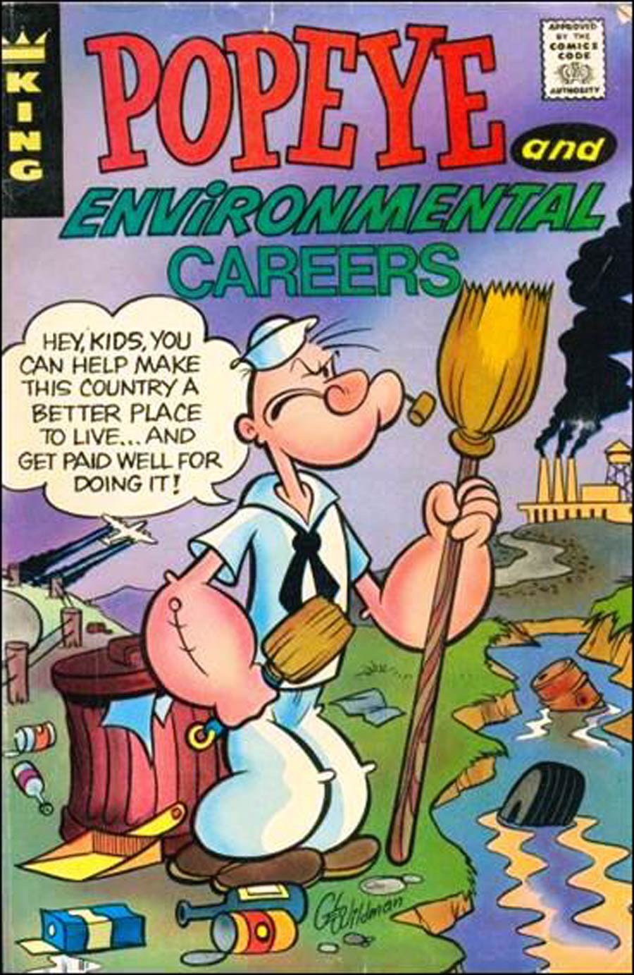 Popeye Educational Comics Giveaway E #2