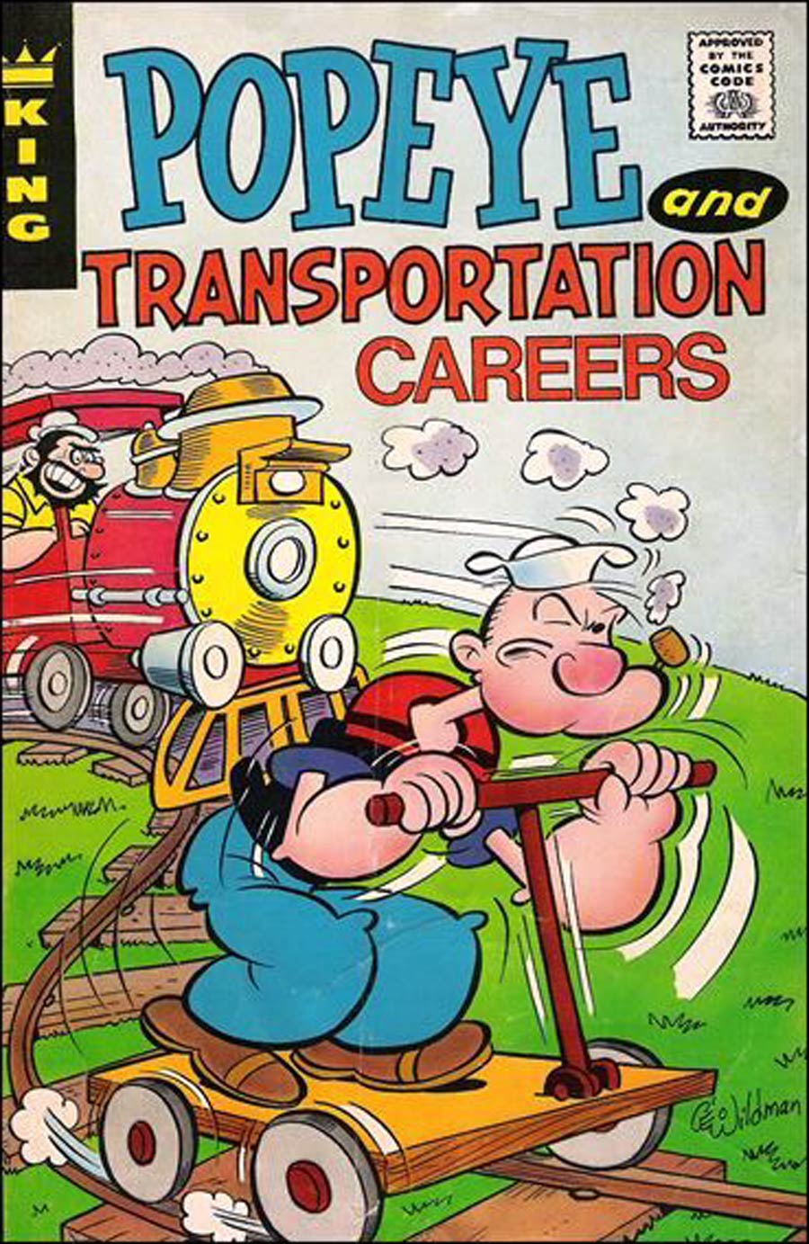 Popeye Educational Comics Giveaway E #4