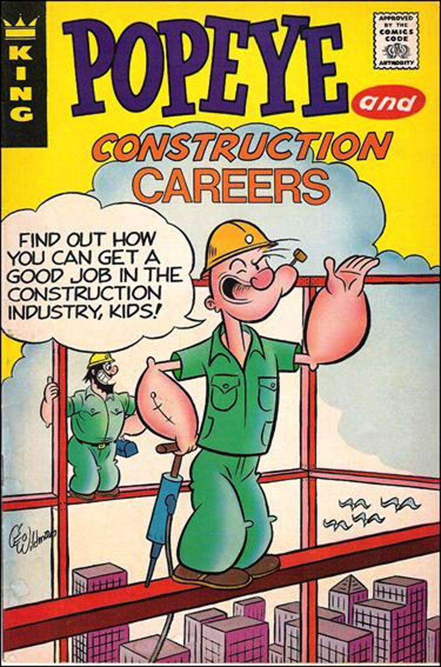 Popeye Educational Comics Giveaway E #5
