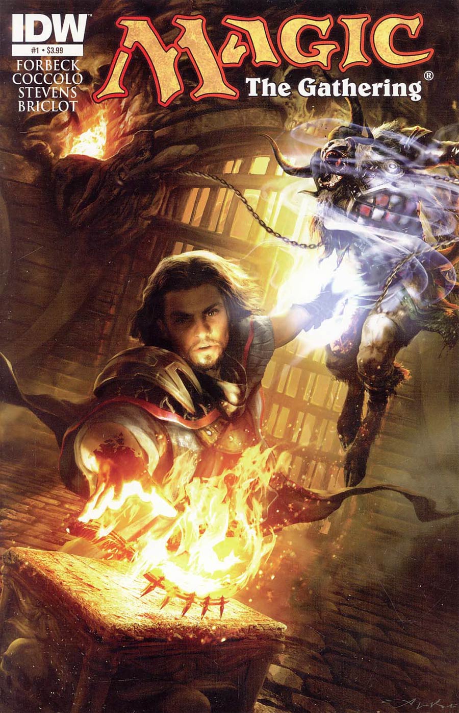 Magic The Gathering #1 Cover D Regular Aleksi Briclot Cover Without Polybag