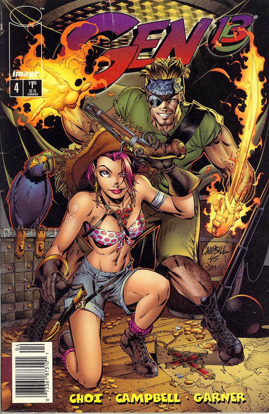 Gen 13 Vol 2 #4 Cover B Newsstand