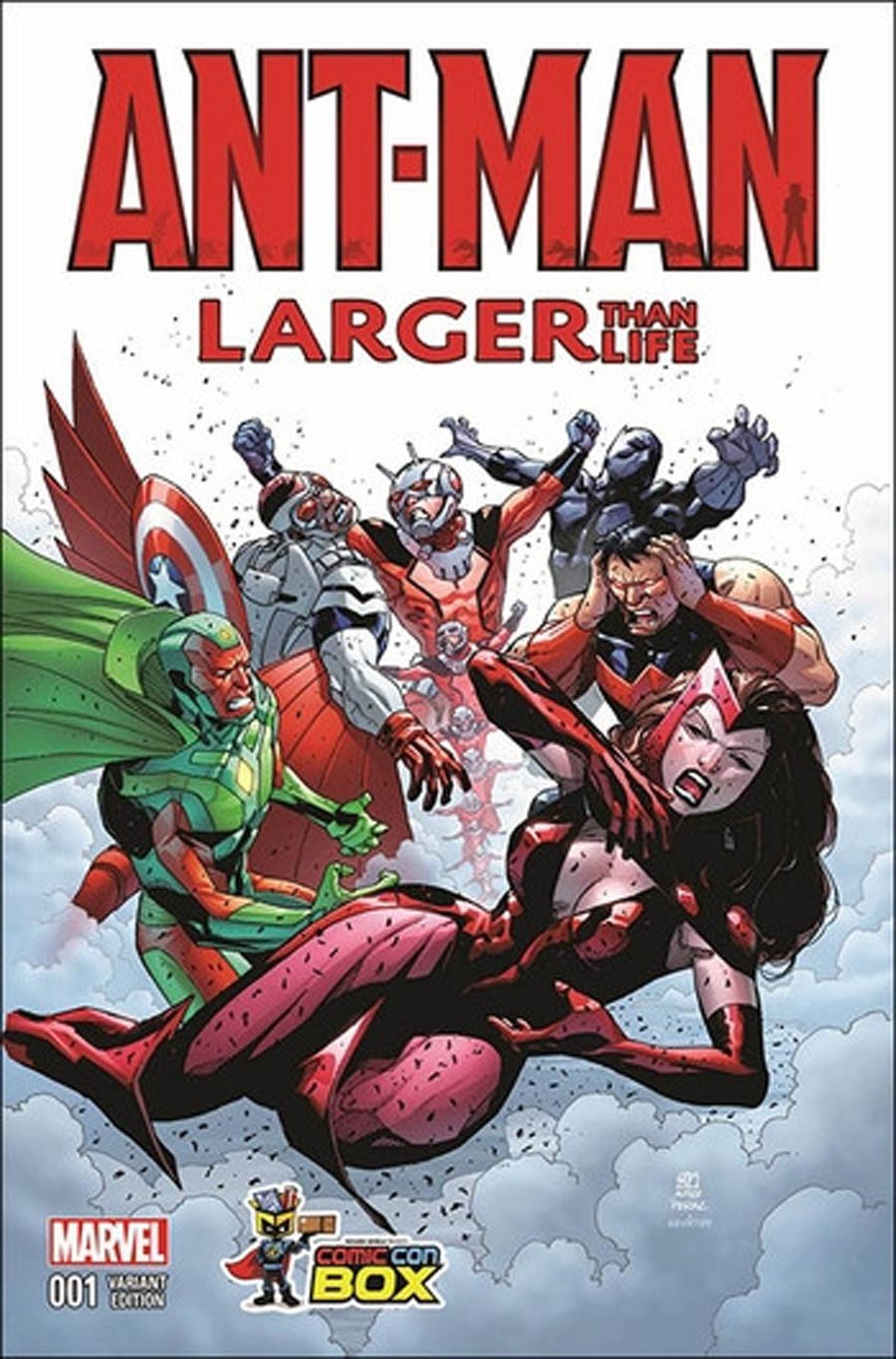 Ant-Man Larger Than Life #1 Cover B Wizard World Comic Con Box Color Variant Cover Khoi Pham