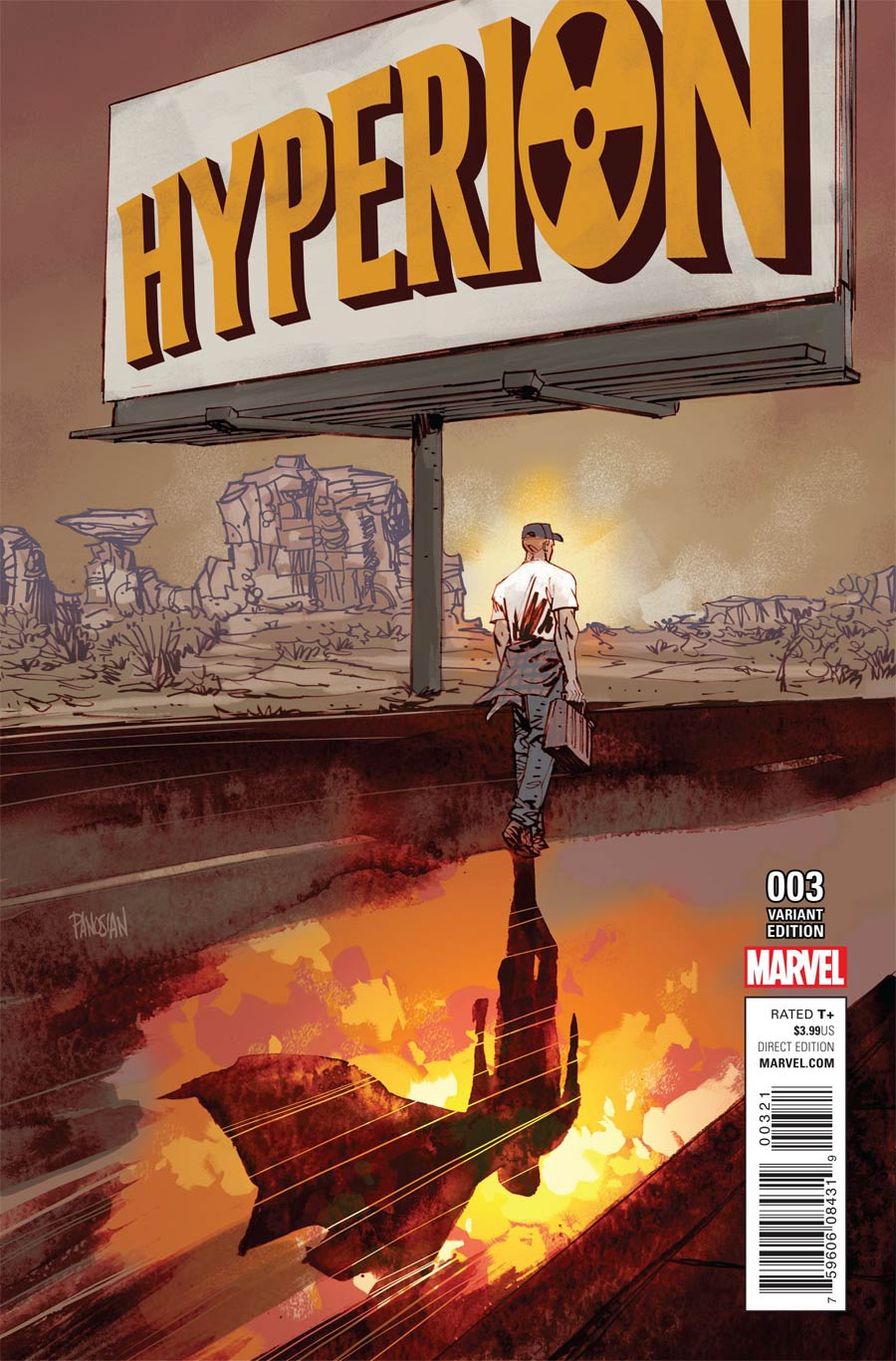 Hyperion #3 Cover B Incentive Dan Panosian Variant Cover