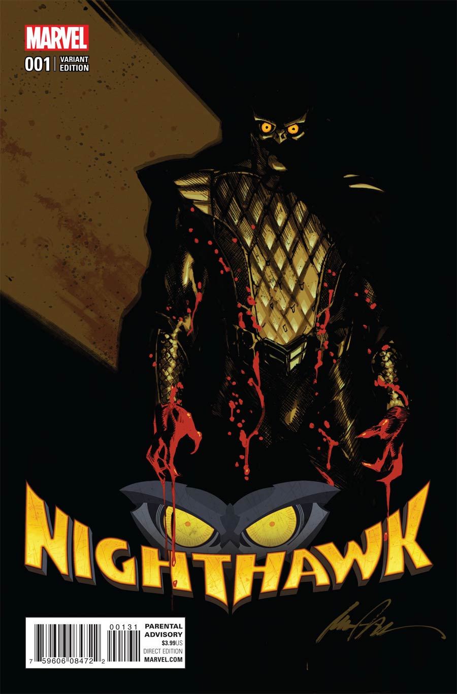 Nighthawk Vol 2 #1 Cover E Incentive Rafael Albuquerque Variant Cover