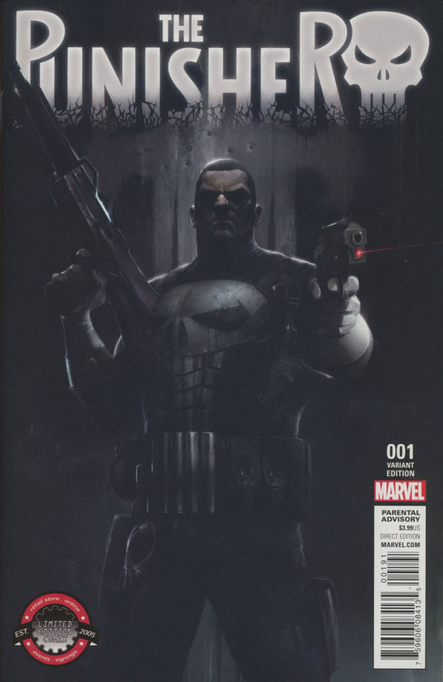Punisher Vol 10 #1 Cover I Limited Edition Comix Francesco Mattina Variant Cover