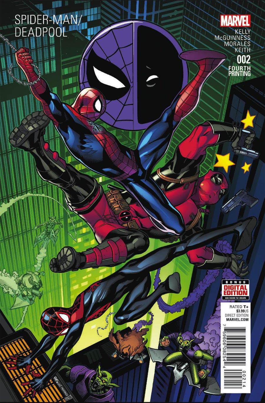 Spider-Man Deadpool #2 Cover F 4th Ptg Ed McGuinness Variant Cover