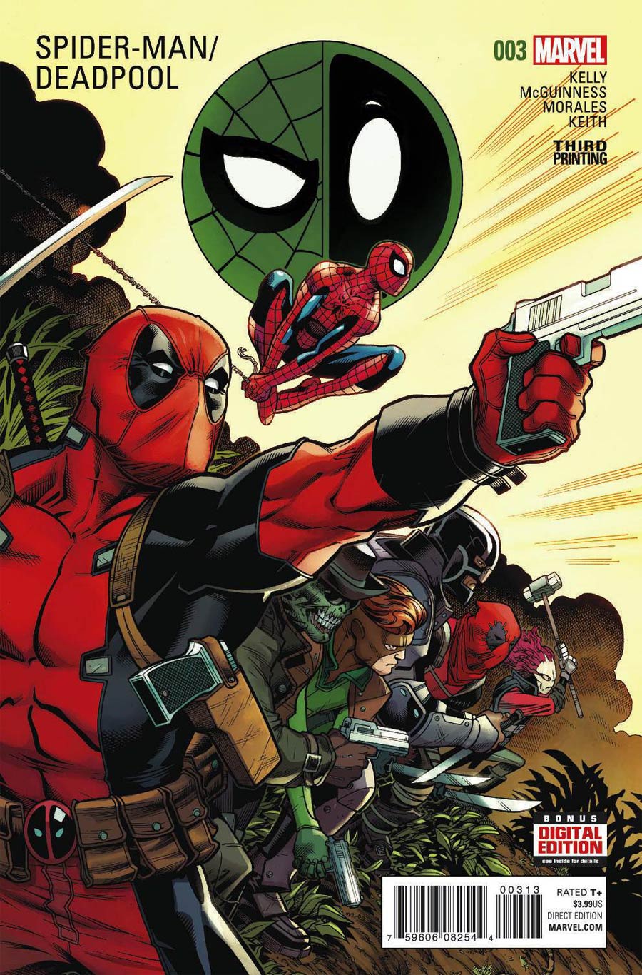 Spider-Man Deadpool #3 Cover D 3rd Ptg Ed McGuinness Variant Cover