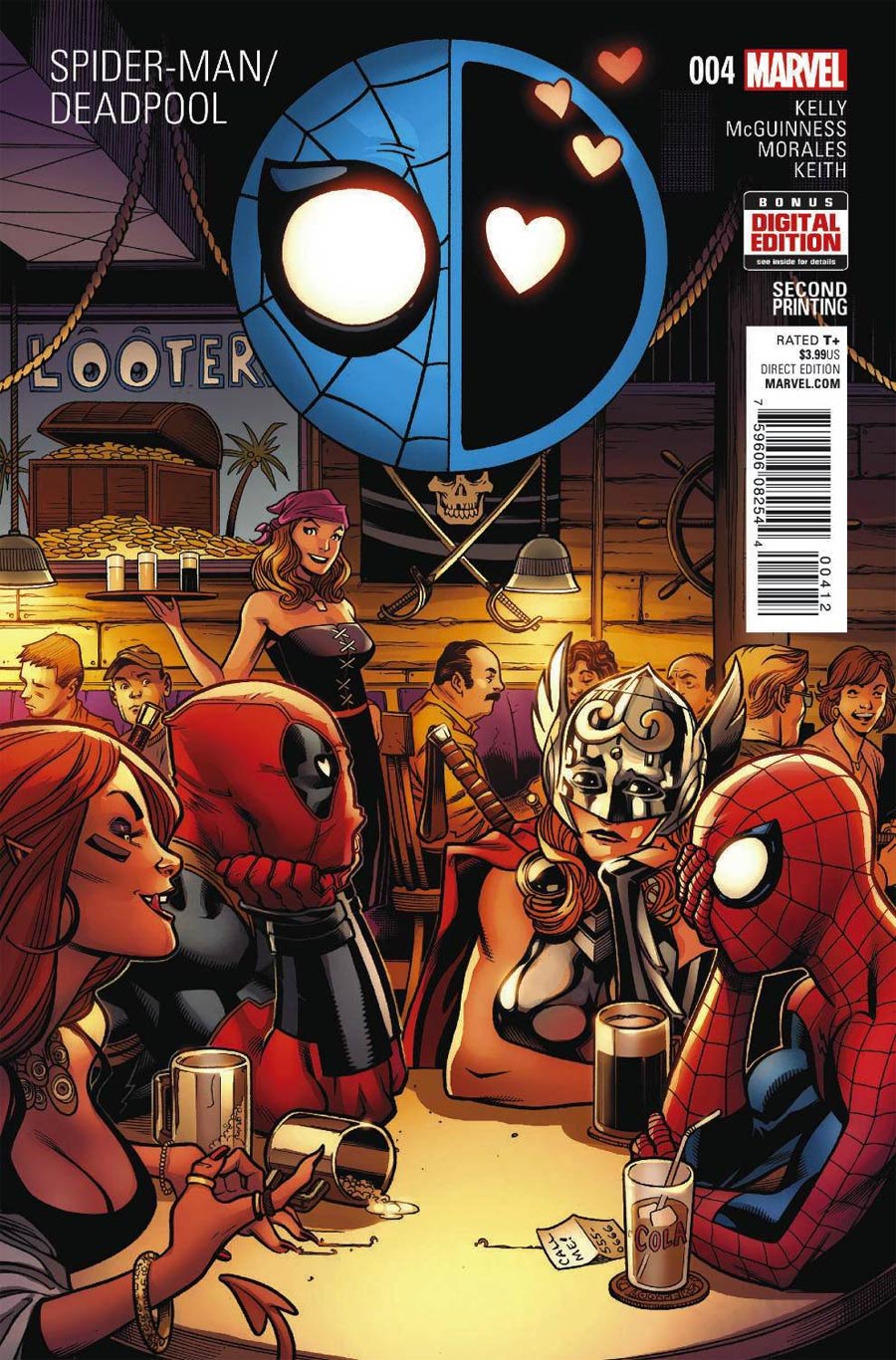 Spider-Man Deadpool #4 Cover B 2nd Ptg Ed McGuinness Variant Cover
