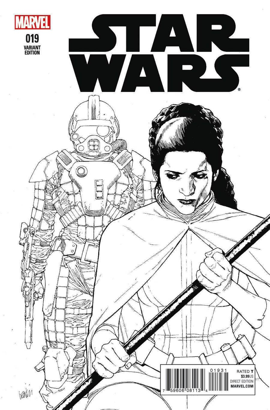 Star Wars Vol 4 #19 Cover C Incentive Leinil Francis Yu Sketch Cover