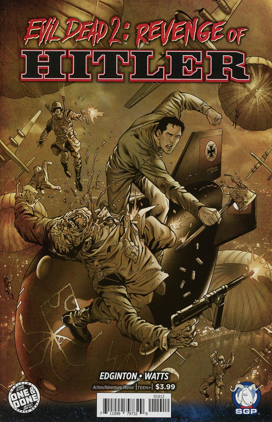 Evil Dead 2 Revenge Of Hitler #1 Cover C 2nd Ptg Kevin West Variant Cover