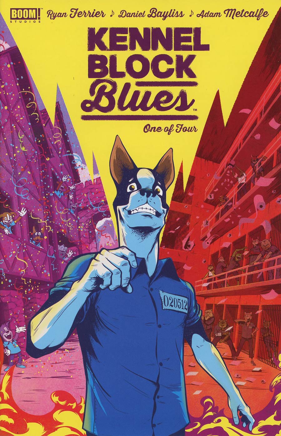 Kennel Block Blues #1 Cover C 2nd Ptg Daniel Bayliss Variant Cover