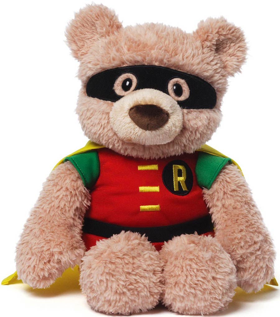 Gund DC 12-Inch Plush - Robin Teddy Bear