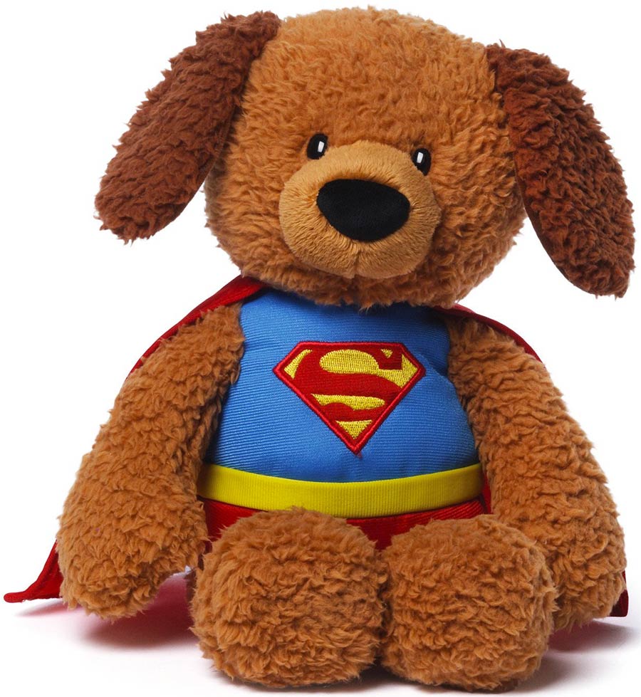 Gund DC 12-Inch Plush - Superman Puppy Dog