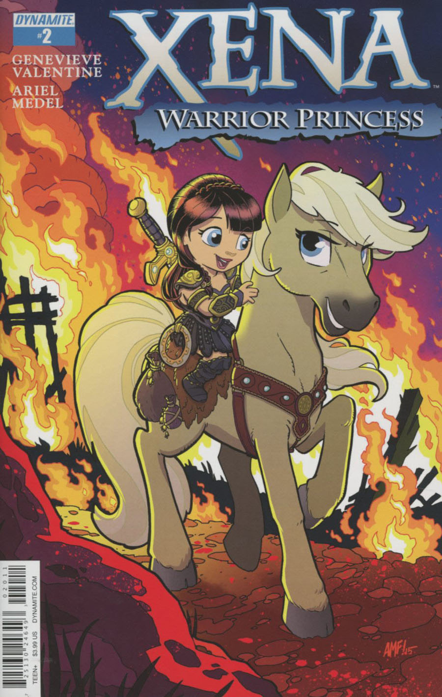 Xena Warrior Princess Vol 3 #2 Cover B Regular Tony Fleecs Cover
