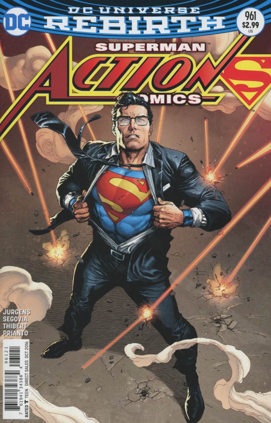 Action Comics Vol 2 #961 Cover B Variant Gary Frank Cover