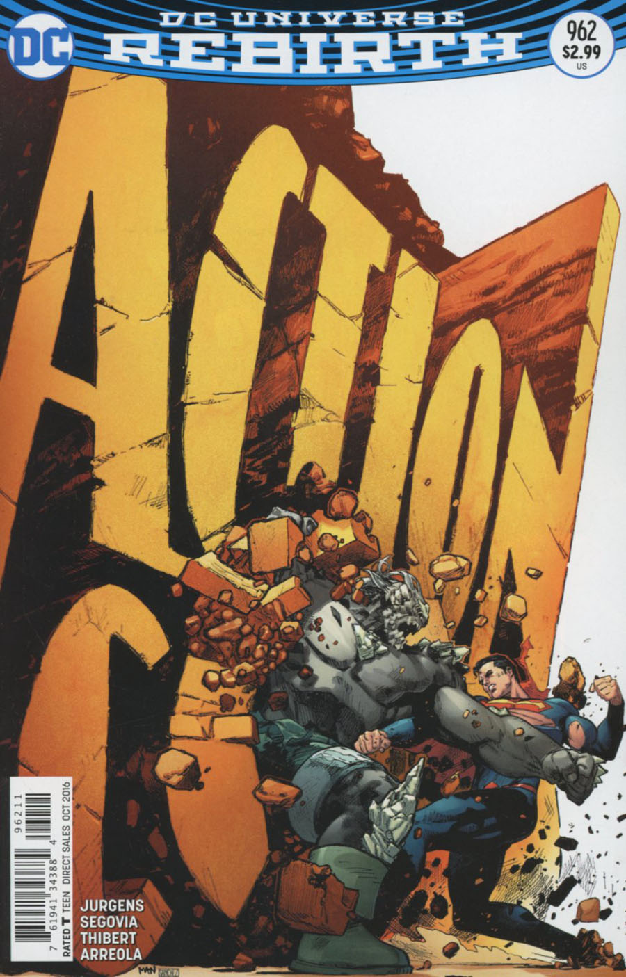 Action Comics Vol 2 #962 Cover A Regular Clay Mann Cover