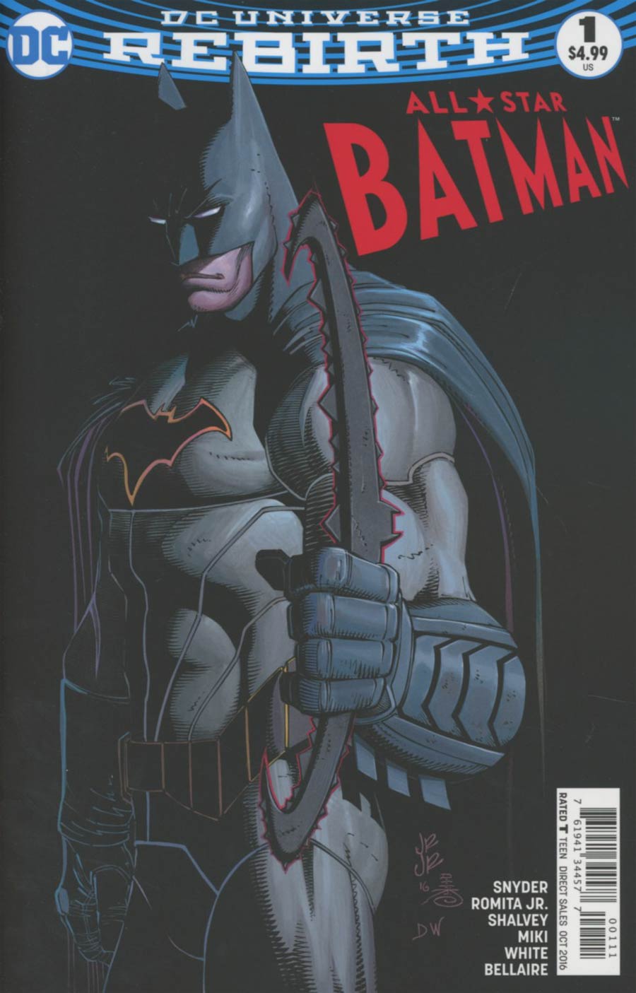 All-Star Batman #1 Cover A Regular John Romita Jr Cover