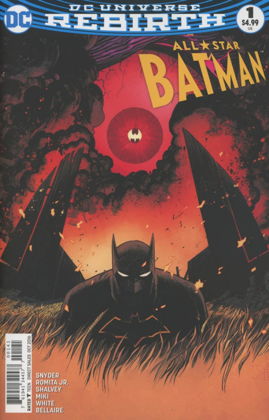 All-Star Batman #1 Cover F Variant Declan Shalvey Cover