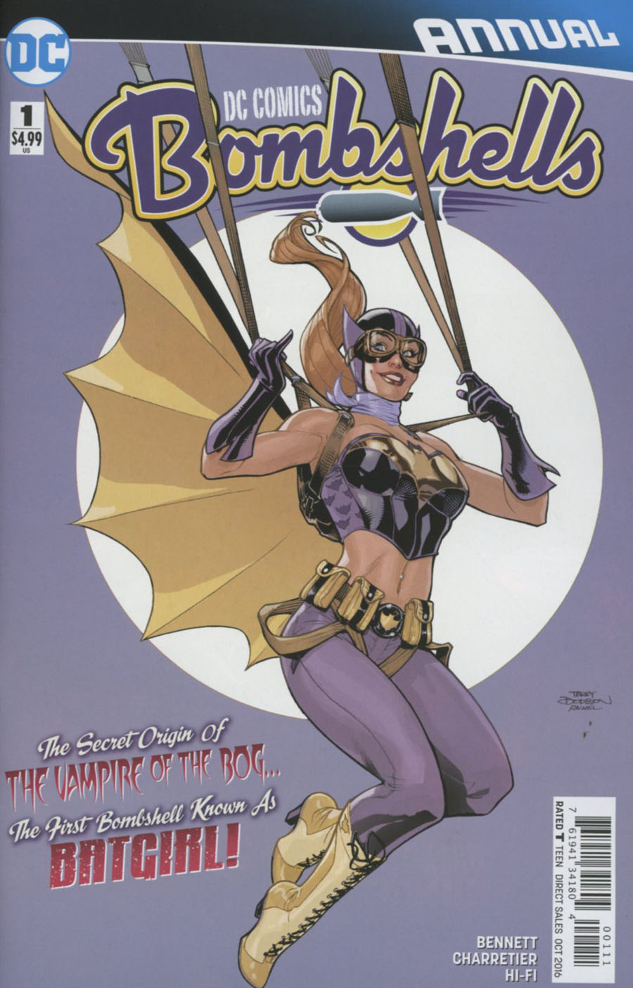 DC Comics Bombshells Annual #1 Cover A Regular Terry Dodson & Rachel Dodson Cover