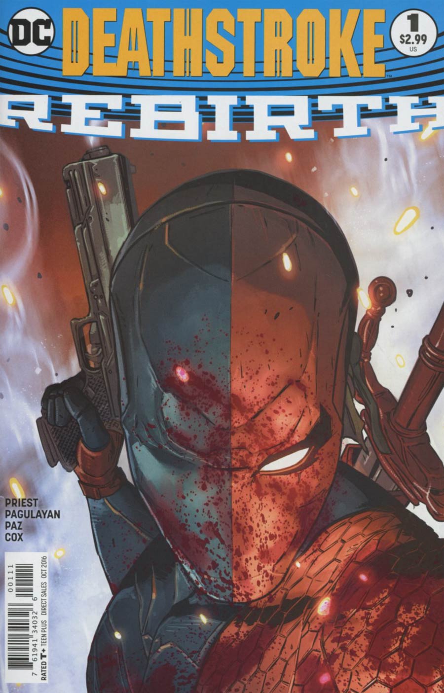 Deathstroke Rebirth #1 Cover A Regular Aco Cover