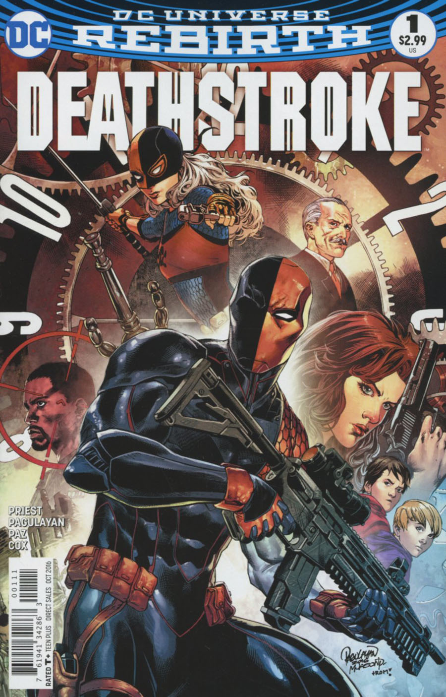 Deathstroke Vol 4 #1 Cover A Regular Carlo Pagulayan Cover