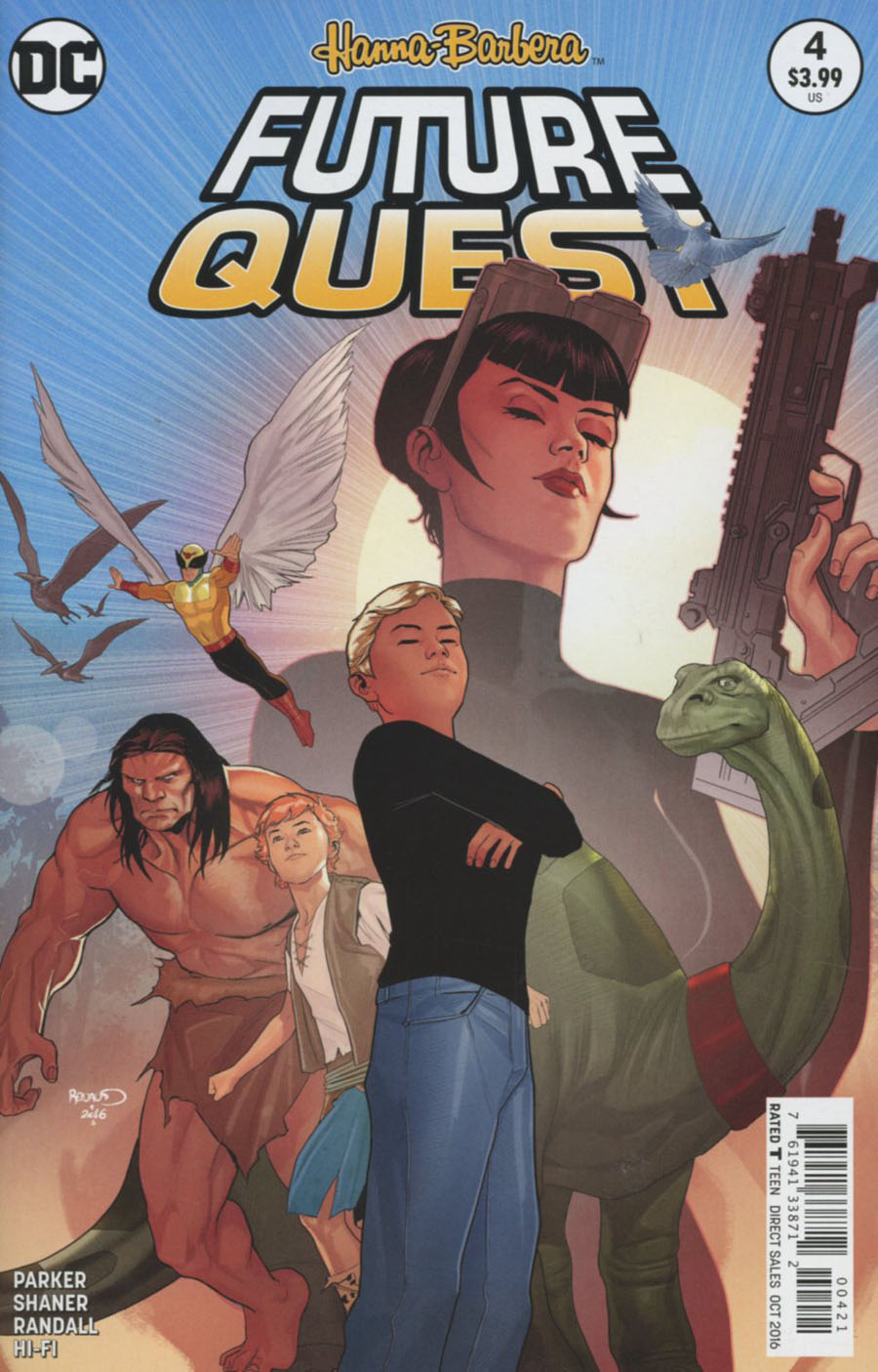 Future Quest #4 Cover B Variant Paul Renaud Cover