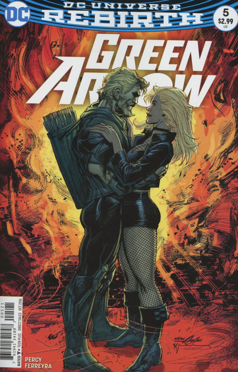 Green Arrow Vol 7 #5 Cover B Variant Neal Adams Cover