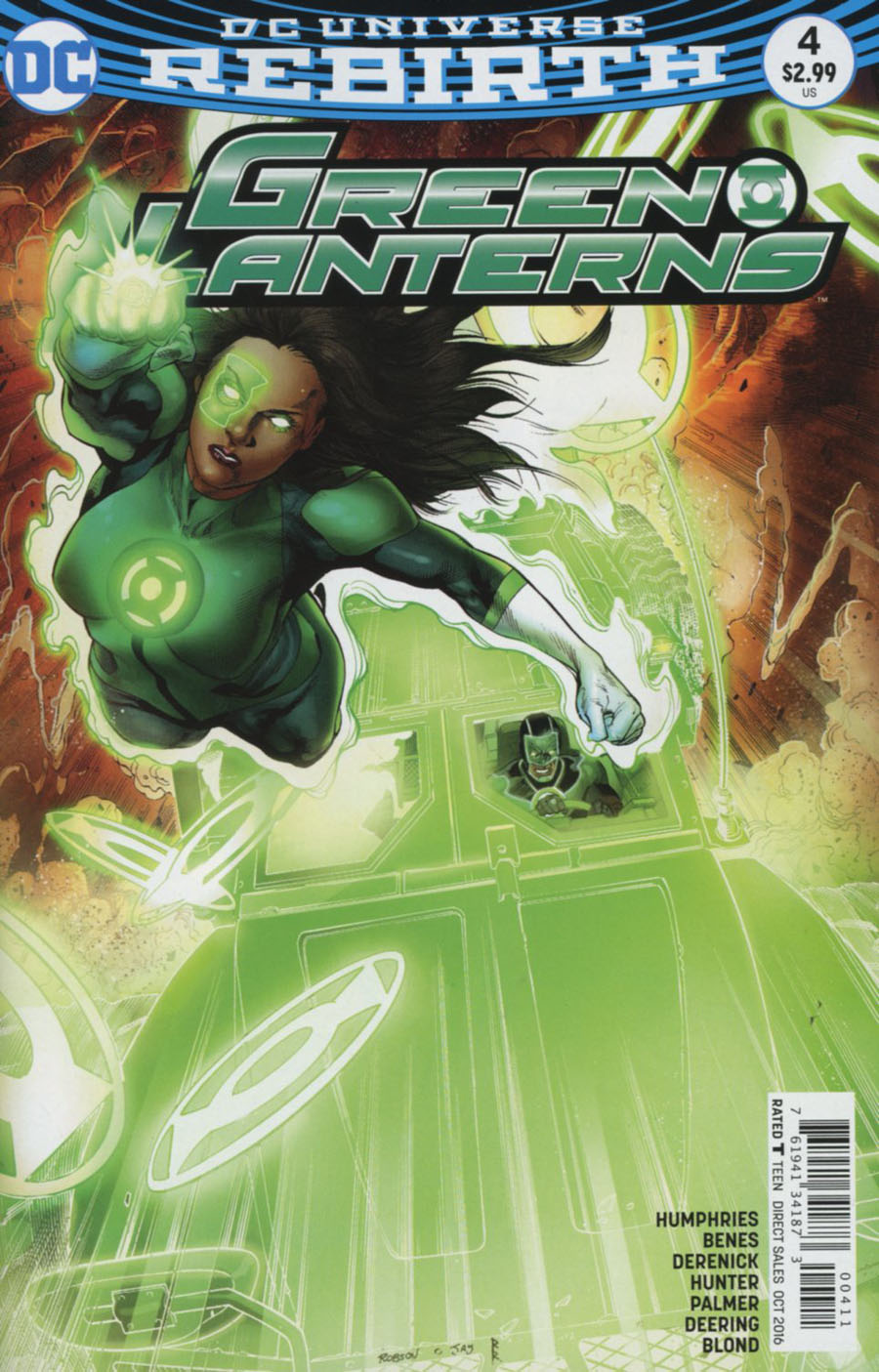 Green Lanterns #4 Cover A Regular Robson Rocha Cover
