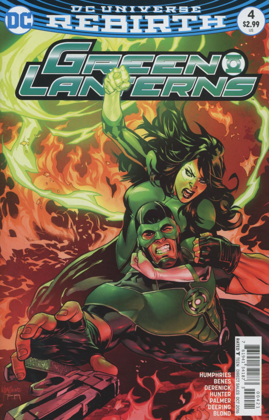 Green Lanterns #4 Cover B Variant Emanuela Lupacchino Cover