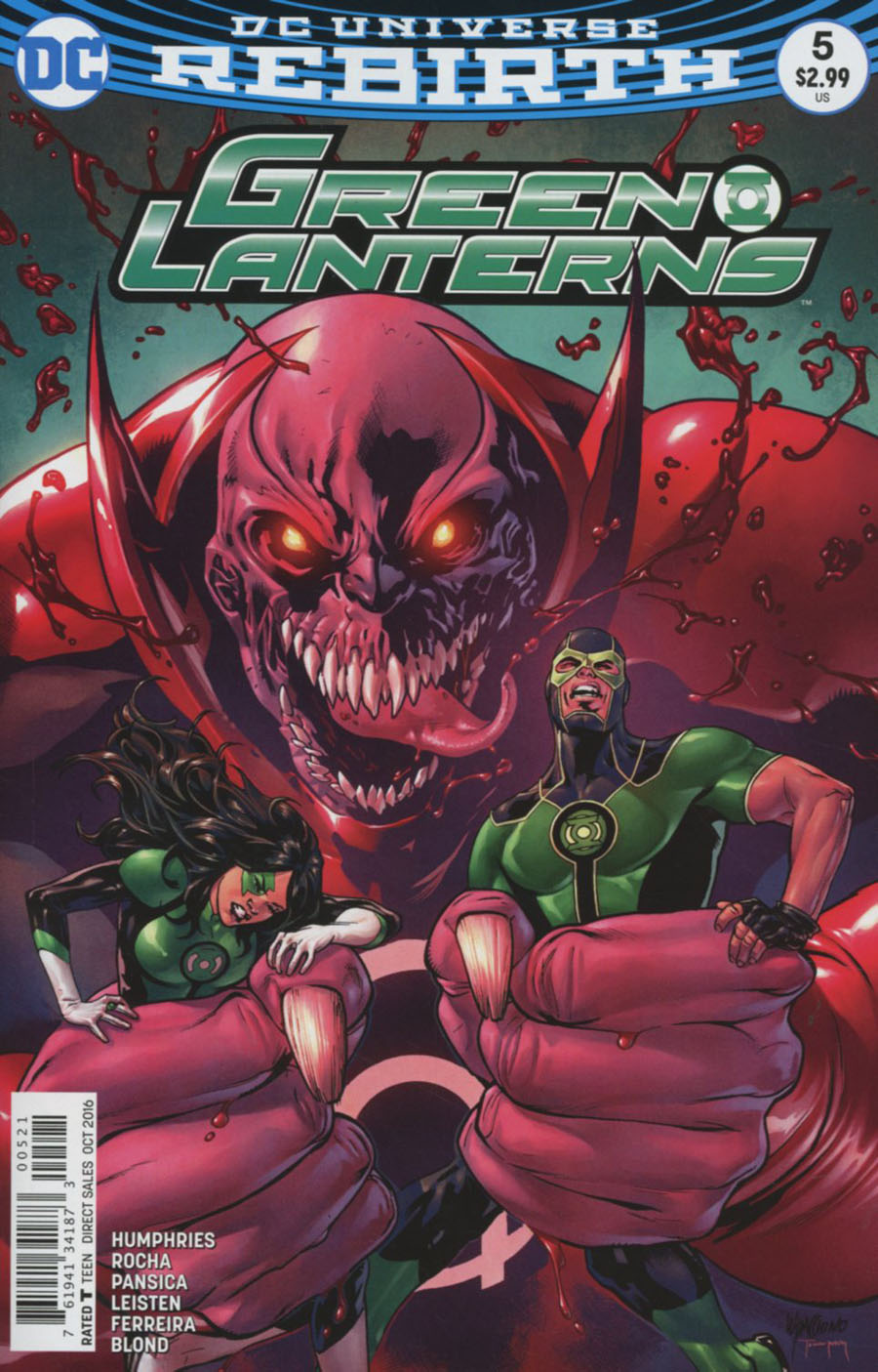 Green Lanterns #5 Cover B Variant Emanuela Lupacchino Cover