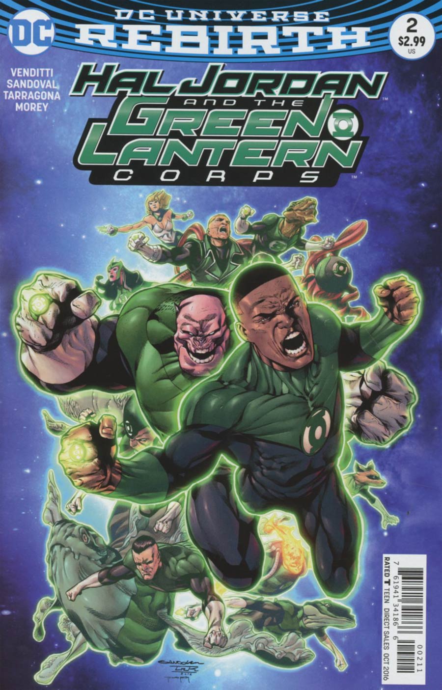 Hal Jordan And The Green Lantern Corps #2 Cover A Regular Rafa Sandoval Cover