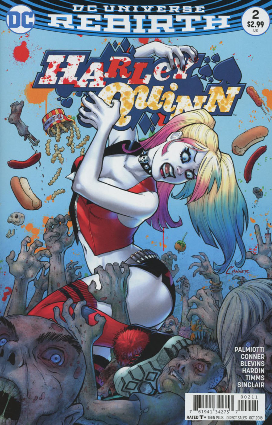 Harley Quinn Vol 3 #2 Cover A Regular Amanda Conner Cover