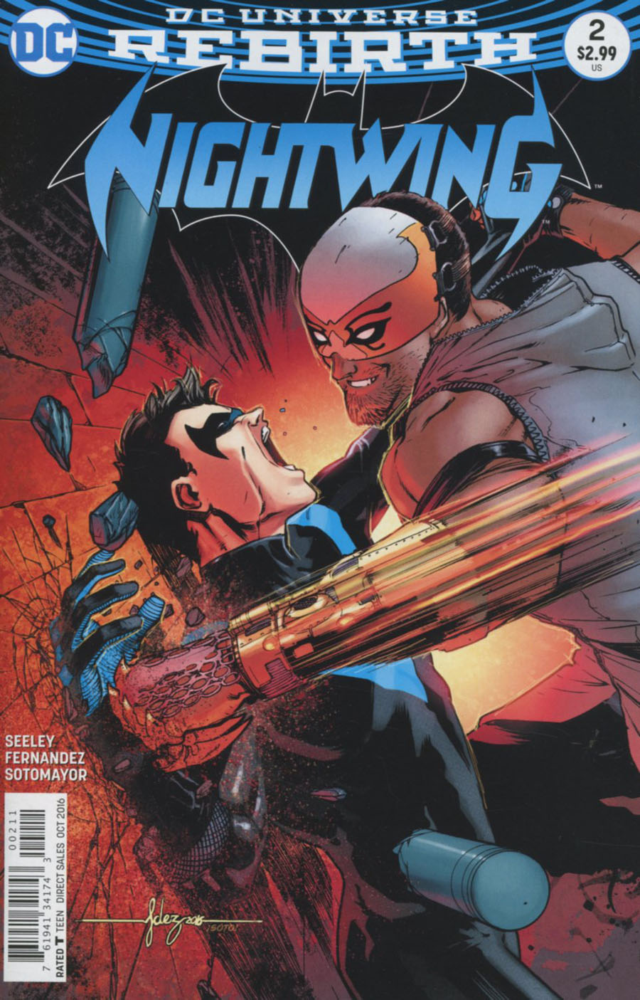 Nightwing Vol 4 #2 Cover A Regular Javier Fernandez Cover