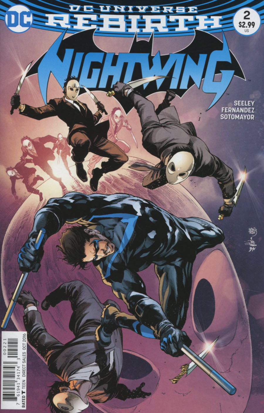 Nightwing Vol 4 #2 Cover B Variant Ivan Reis Cover