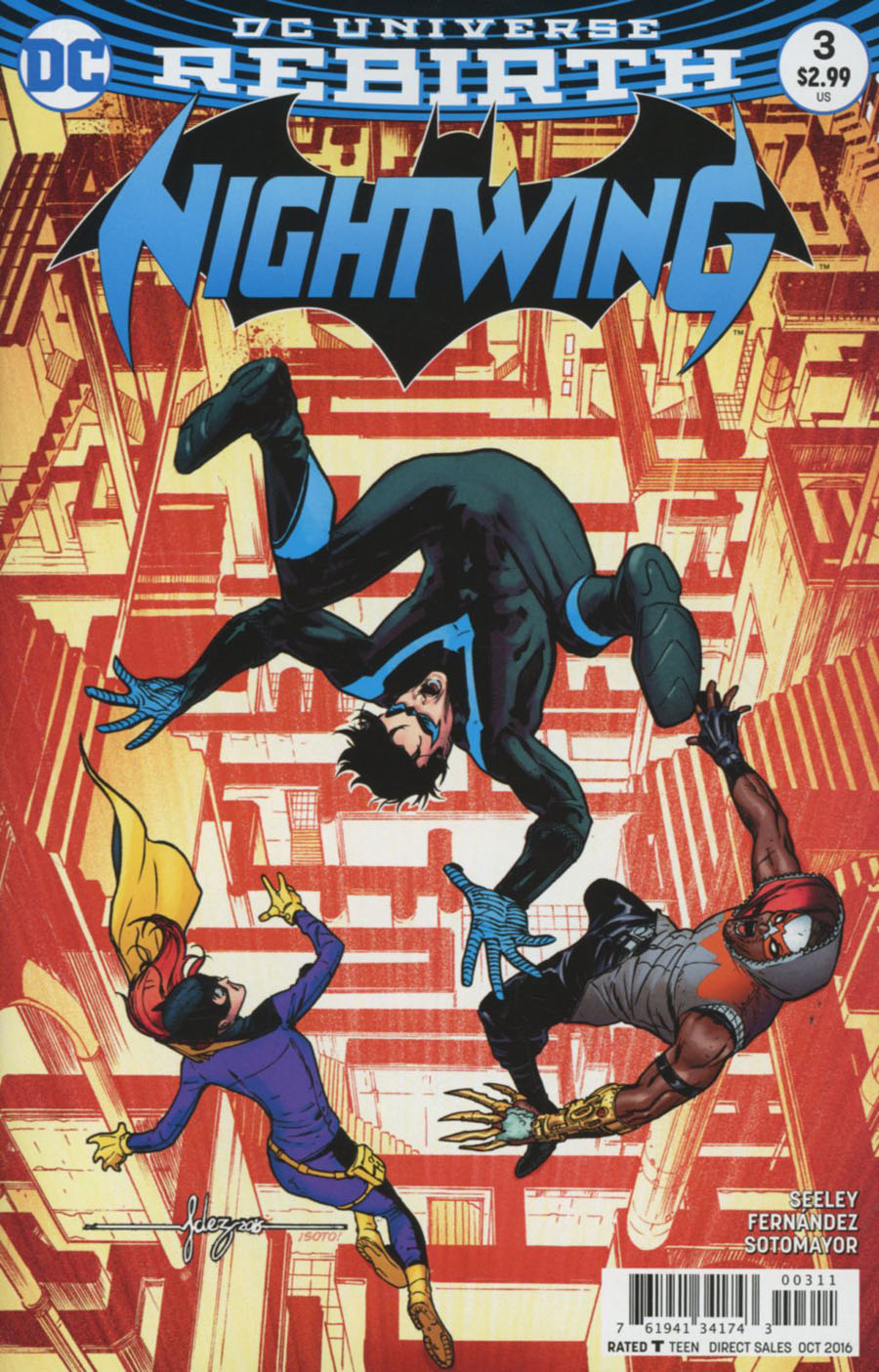 Nightwing Vol 4 #3 Cover A Regular Javier Fernandez Cover