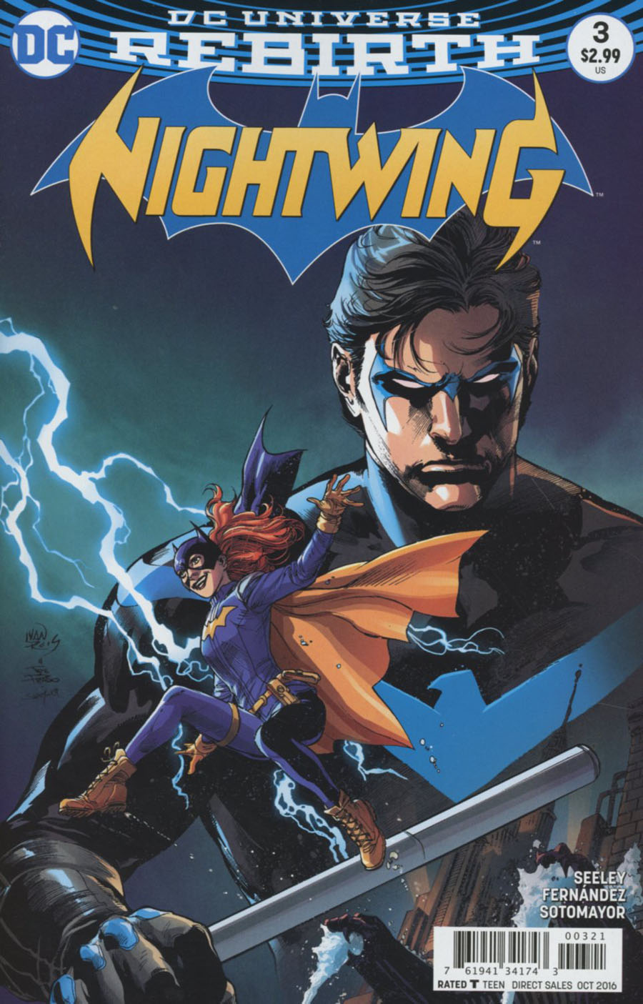 Nightwing Vol 4 #3 Cover B Variant Ivan Reis Cover