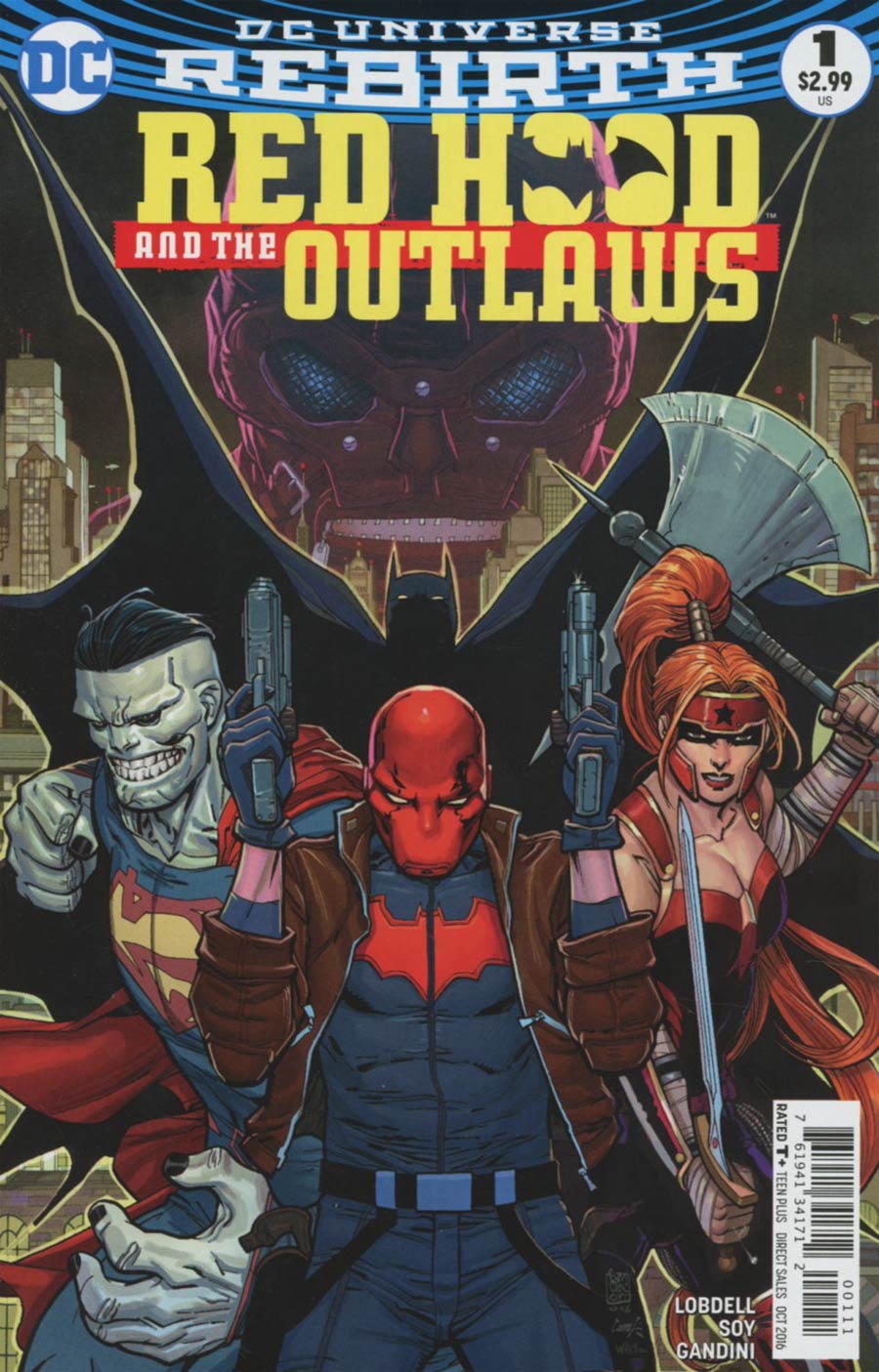 Red Hood And The Outlaws Vol 2 #1 Cover A Regular Giuseppe Camuncoli Cover