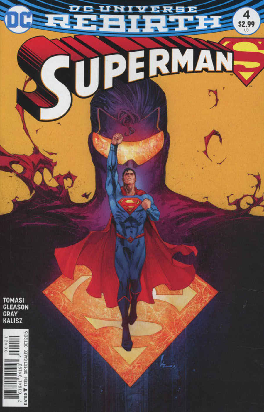 Superman Vol 5 #4 Cover B Variant Kenneth Rocafort Cover