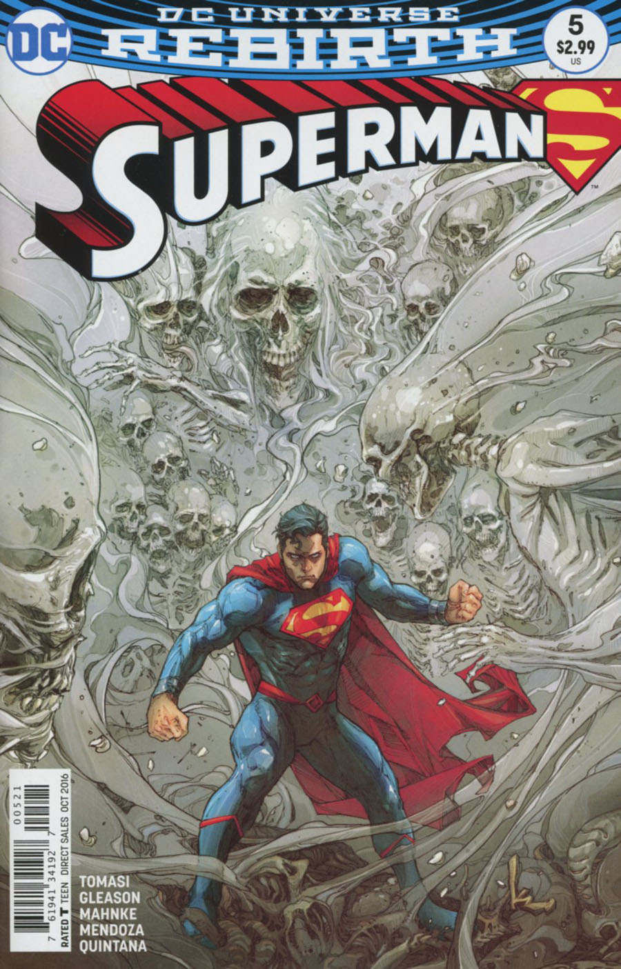 Superman Vol 5 #5 Cover B Variant Kenneth Rocafort Cover
