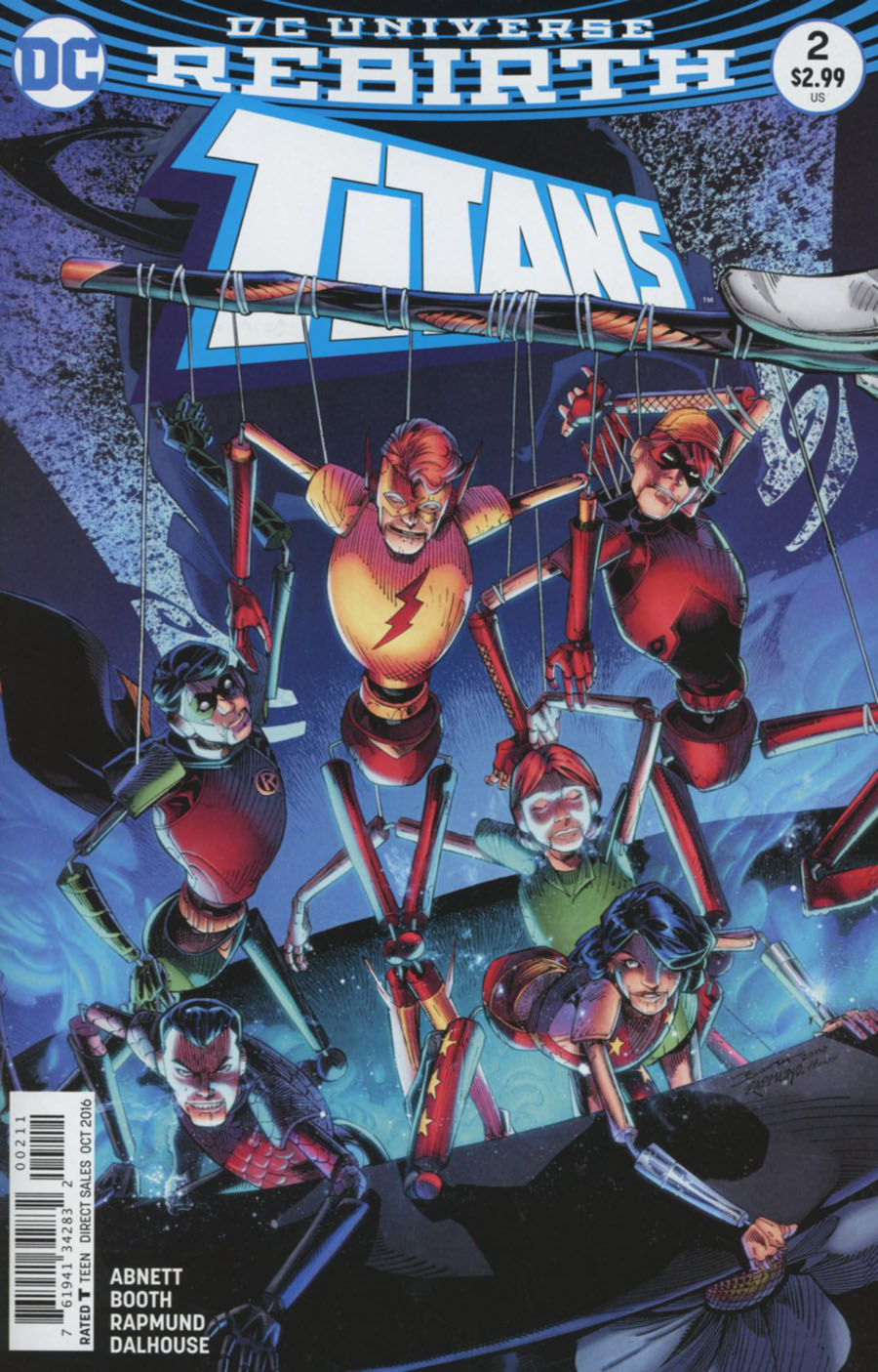 Titans Vol 3 #2 Cover A Regular Brett Booth Cover