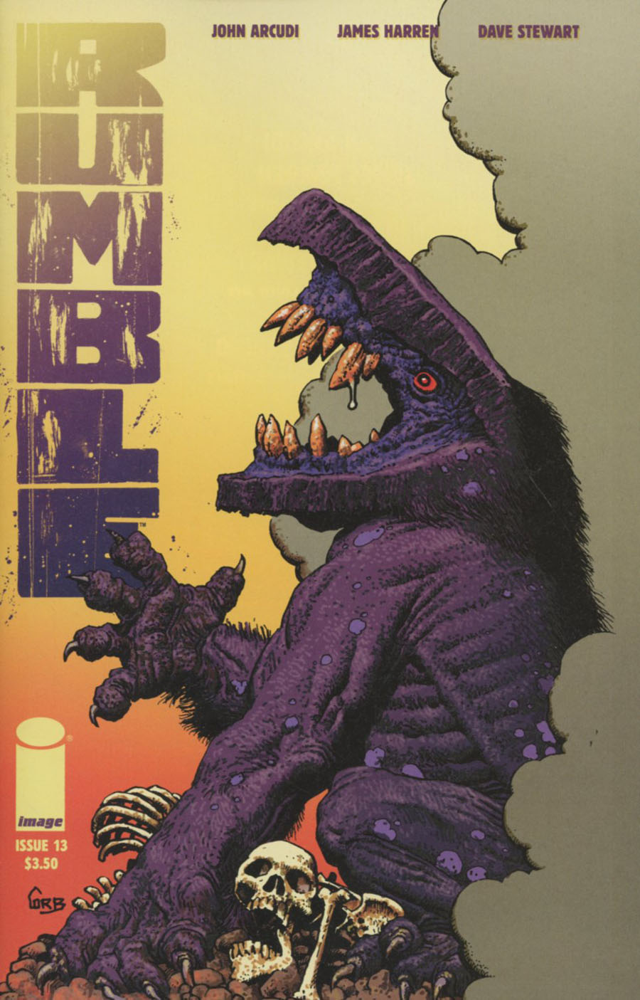 Rumble #13 Cover B Richard Corben & Beth Corben Reed