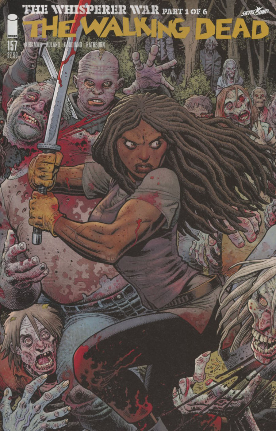 Walking Dead #157 Cover B 1st Ptg Arthur Adams Connecting Part 1