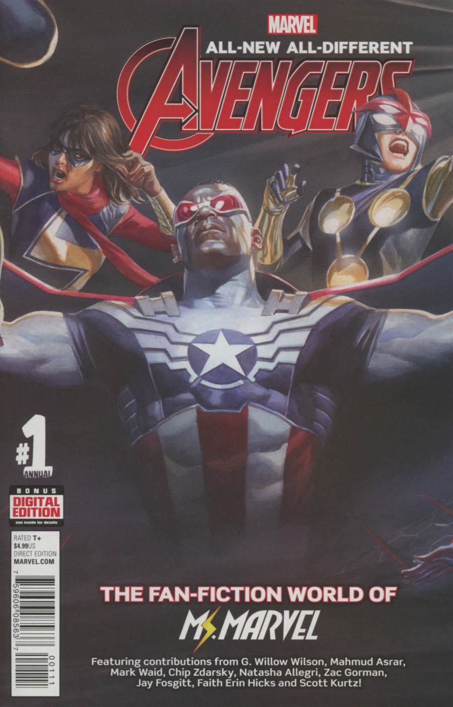 All-New All-Different Avengers Annual #1 Cover A Regular Alex Ross Linking 2 Cover