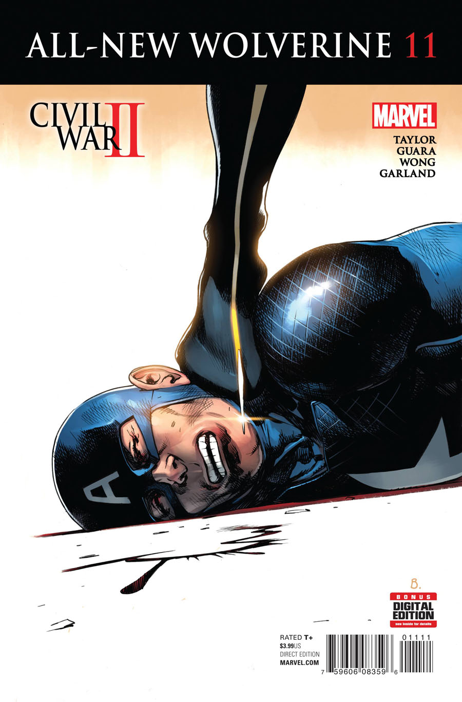 All-New Wolverine #11 Cover A Regular Bengal Cover (Civil War II Tie-In)