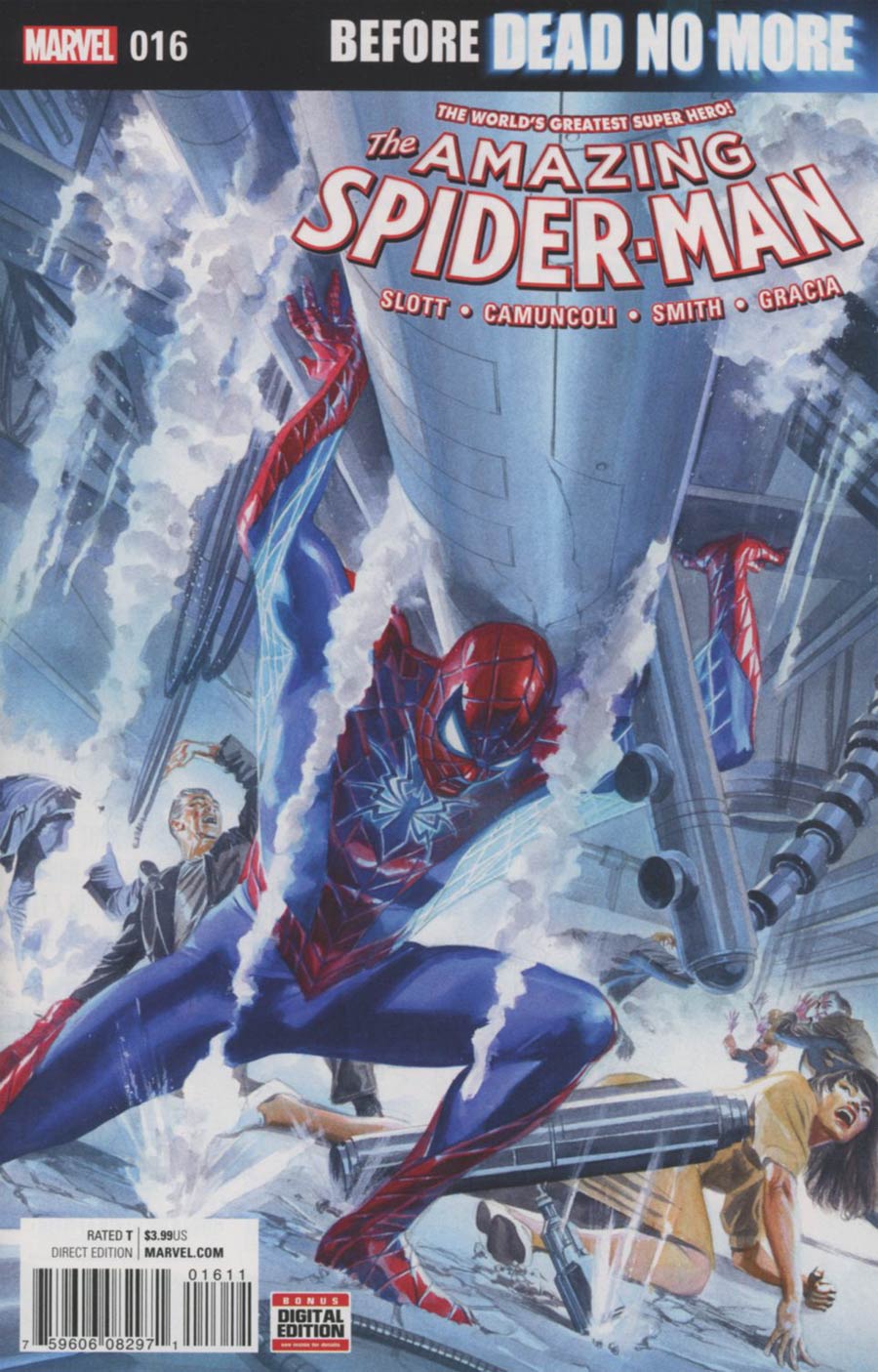 Amazing Spider-Man Vol 4 #16 Cover A Regular Alex Ross Cover (Dead No More Prelude)